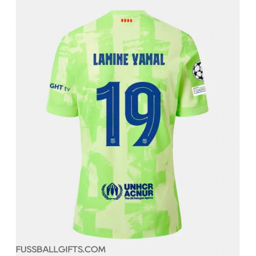 Barcelona Lamine Yamal #19 Fußballbekleidung 3rd trikot 2024-25 Kurzarm